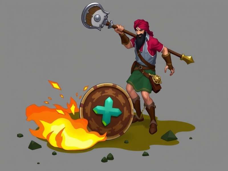 Sikh Mace Warlord Game Hero Image